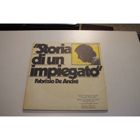 Fabrizio De André – Storia Di Un Impiegato PA-LP 49 LP vinile 33 giri 1973 PRIMA STAMPA