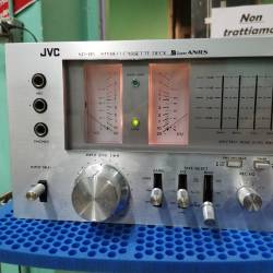 jvc kd-85 piastra di registrazione a cassette con vumeter